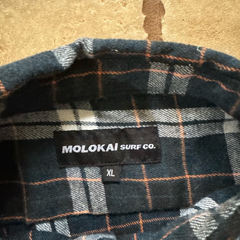 Molokai Surf Co flannel